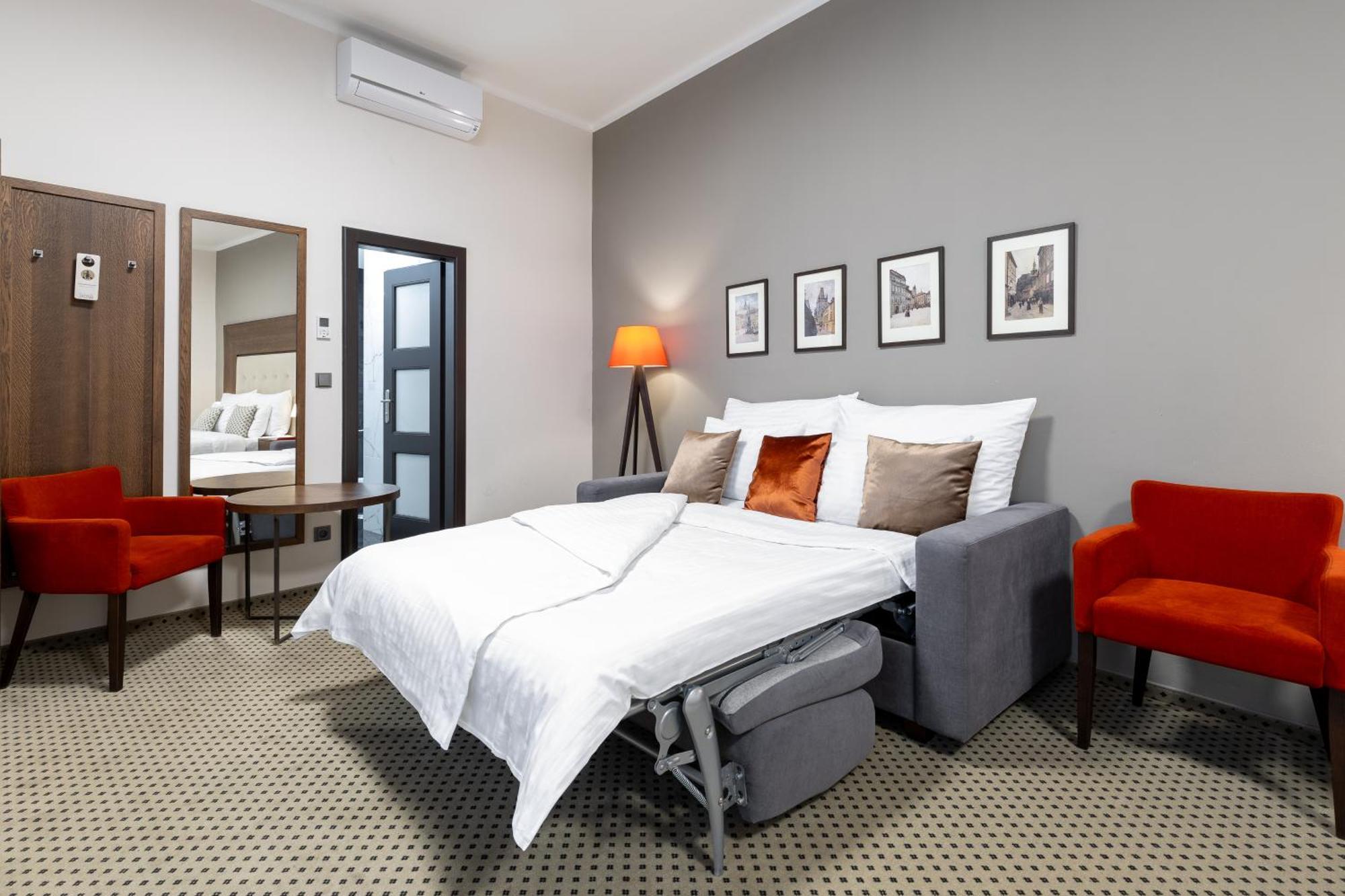 פראג Hotel Ikona חדר תמונה