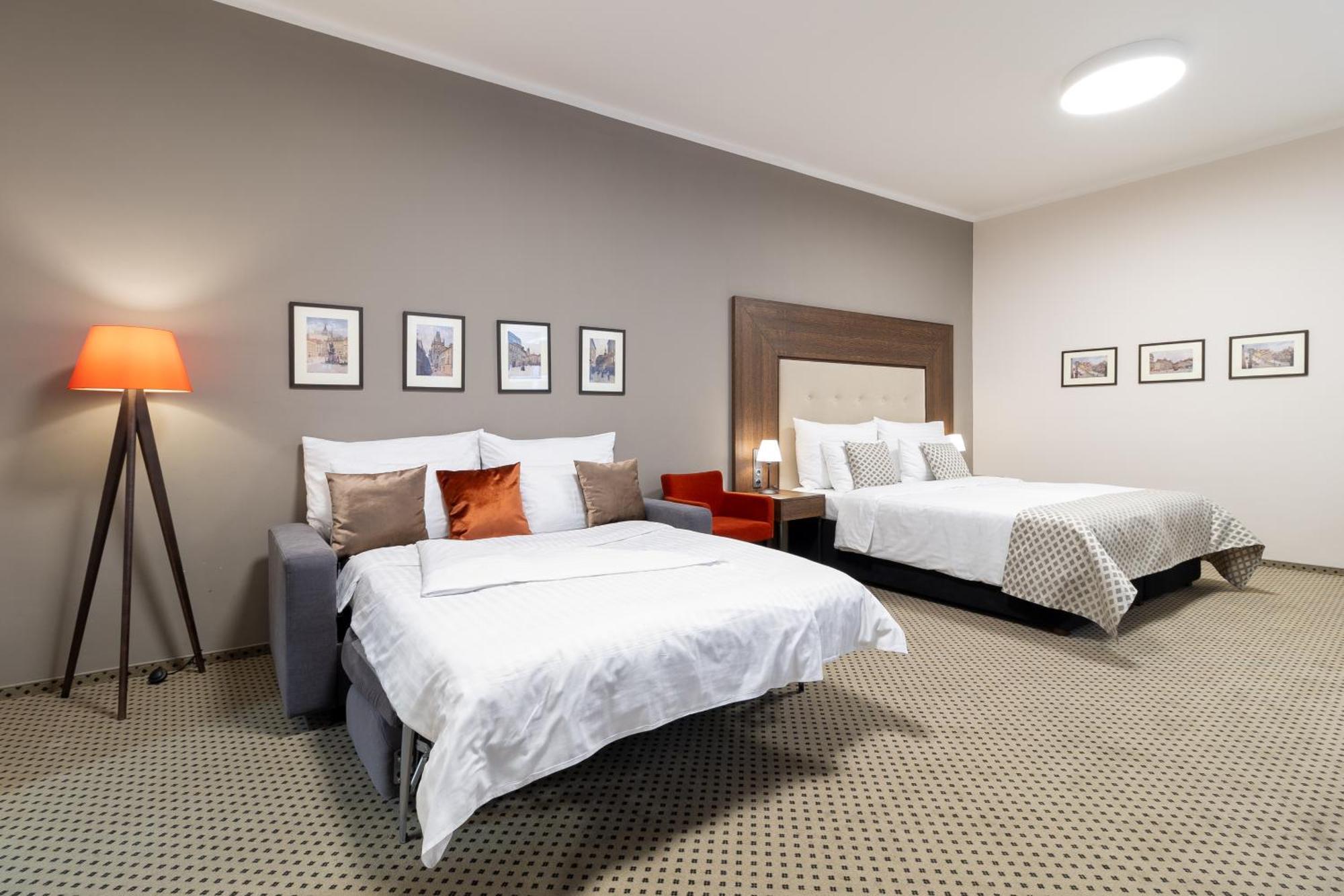 פראג Hotel Ikona חדר תמונה