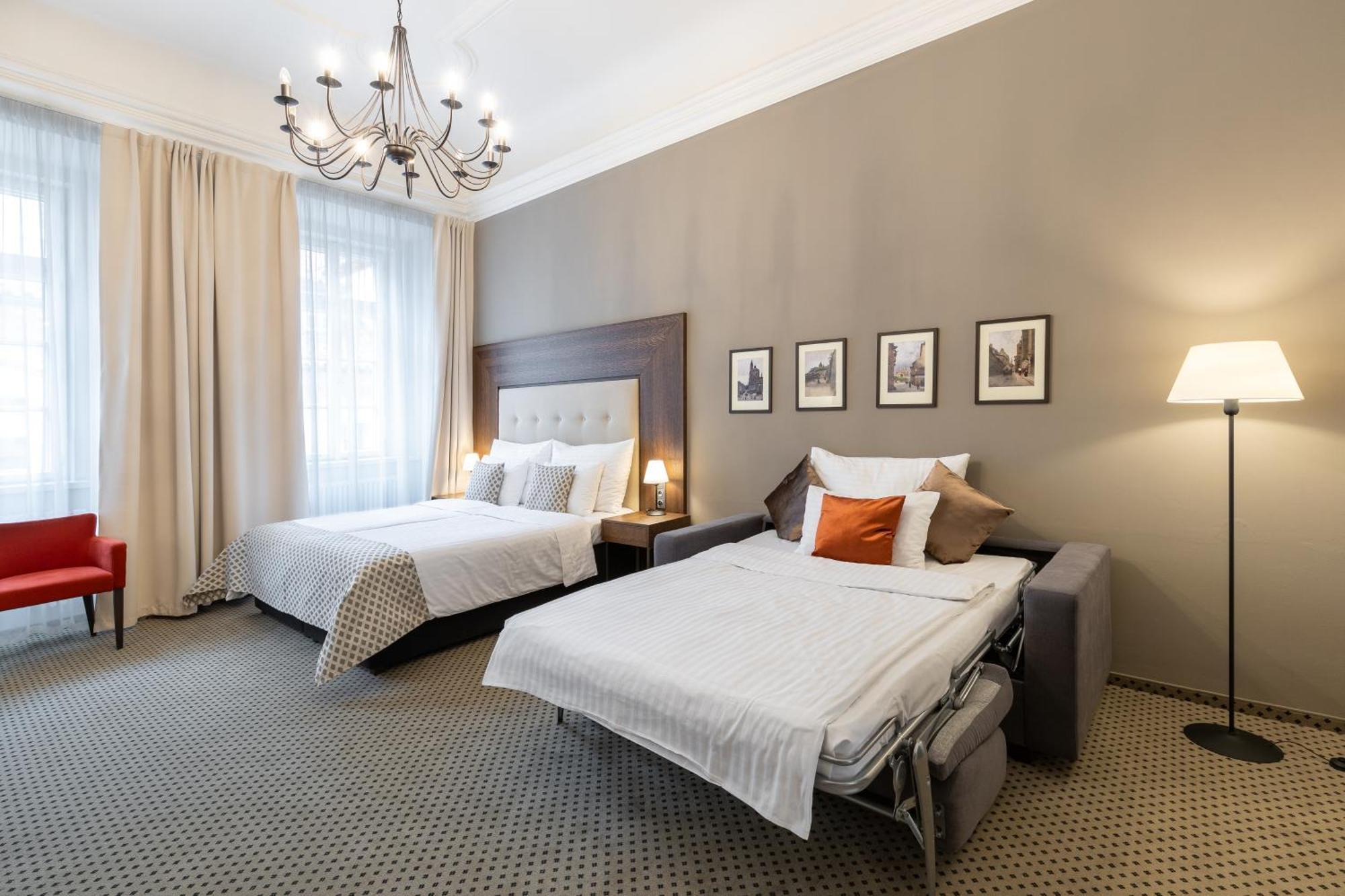 פראג Hotel Ikona חדר תמונה